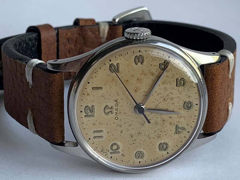 5811 Omega cal. 283 manual wind c1949 original dial A Trebor s Vintage Watches